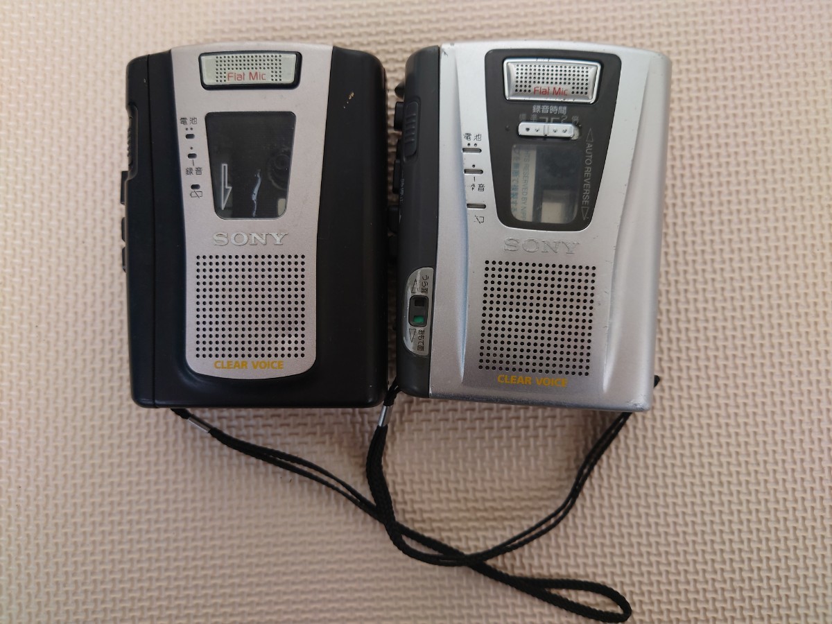 【ジャンク品】 SONY カセットレコーダー 2点 セット TCM-36 / TCM-50 ソニー カセットテープレコーダー _画像1