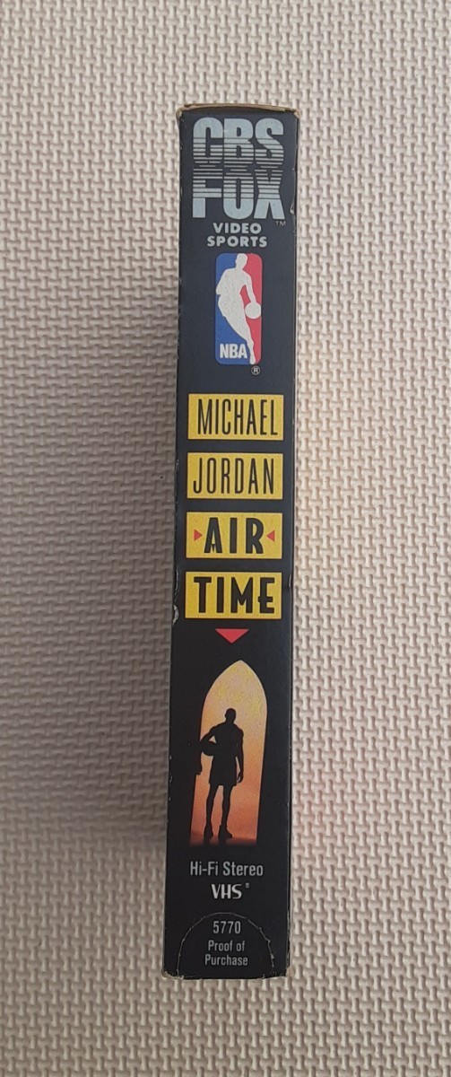 マイケル ジョーダン AIR TIME VHS ビデオテープ レトロ ビデオ MICHAEL JORDAN エアー タイム バスケットボール コレクション _画像5
