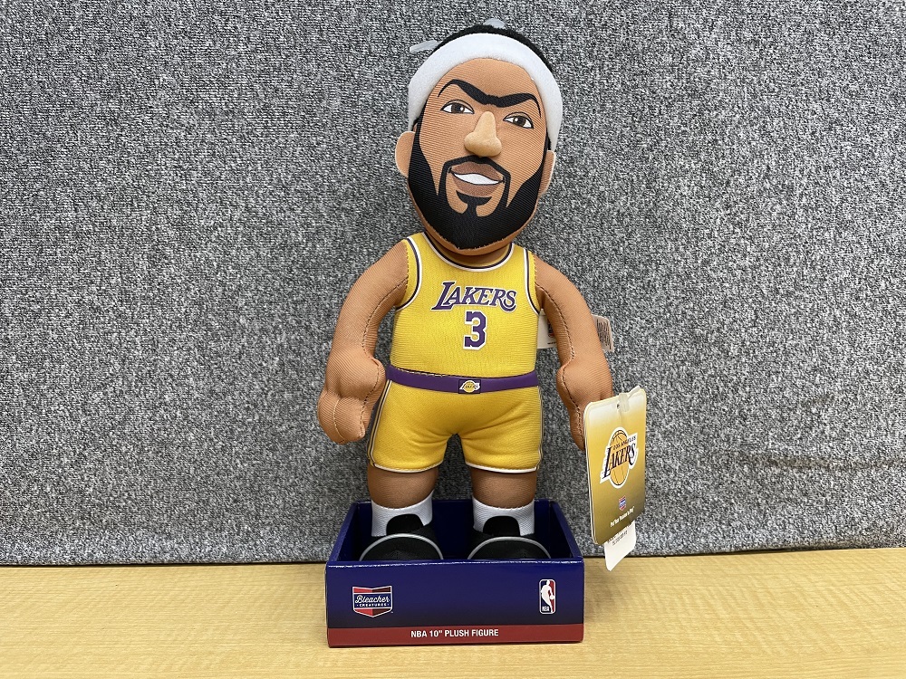 Bleacher Creatures Anthony Davis 10 Plush Figure Anthony tei screw AD figure doll soft toy * Ray The Cars *N2386