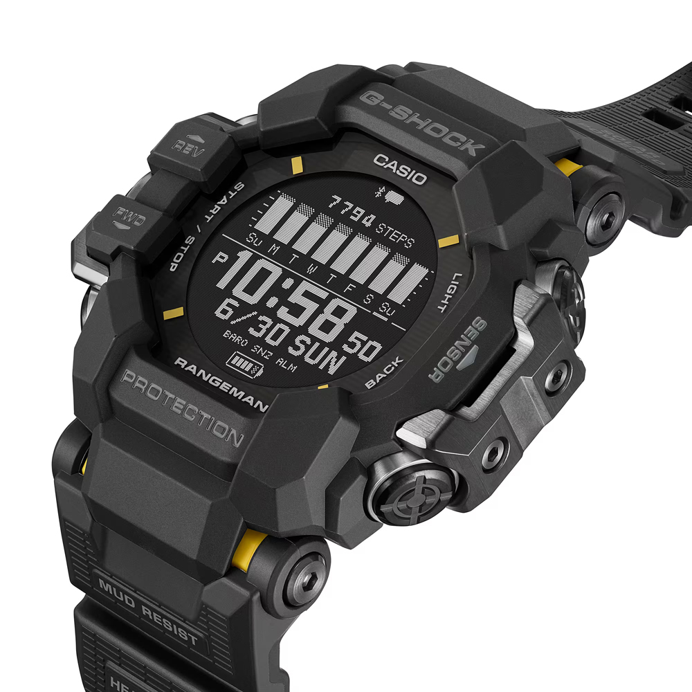腕時計 カシオ Gショック GSHOCK GPR-H1000-1JR MASTER OF G レンジマン スマートフォンリンク 心拍計 GPS機能 新品未使用 正規品 送料無料