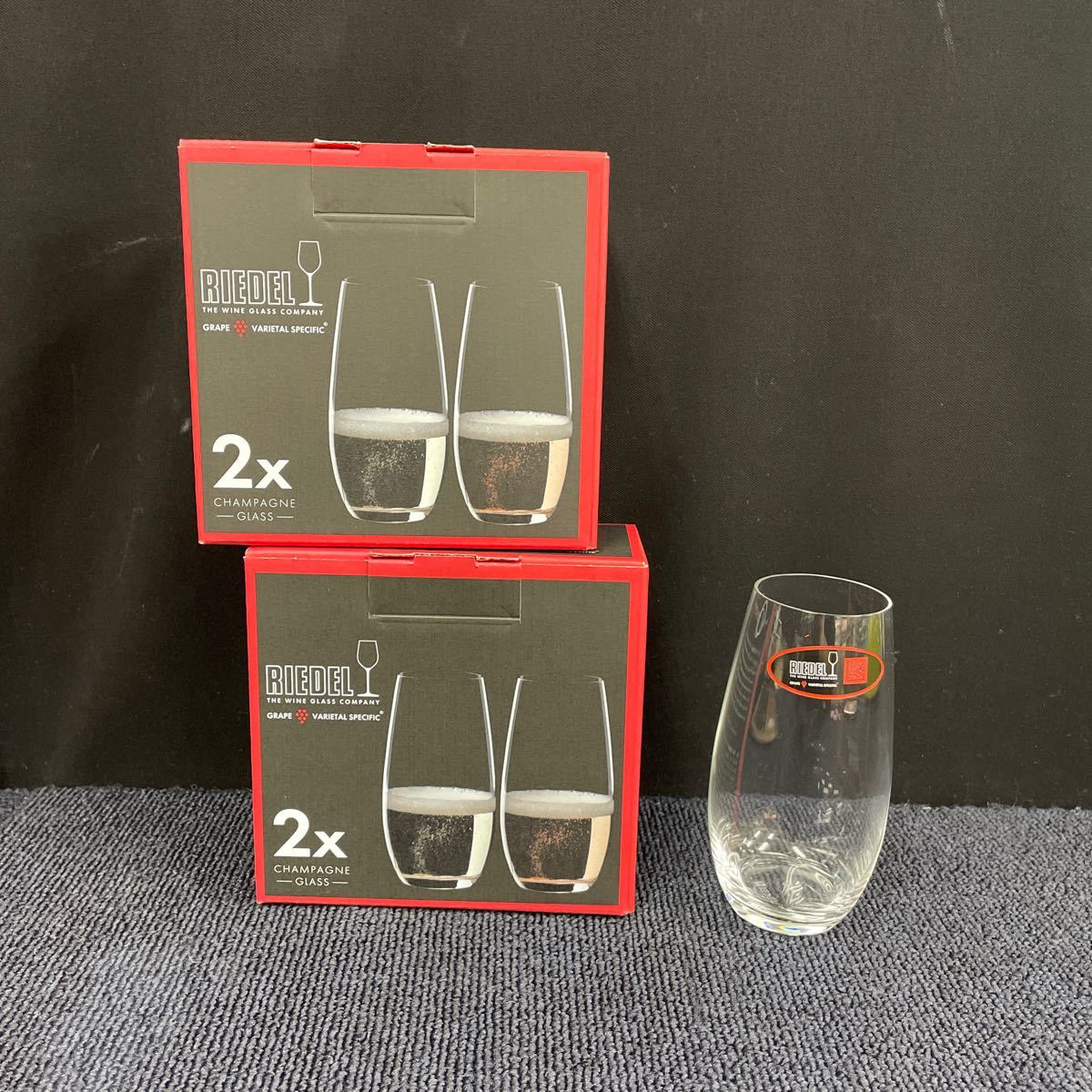 【4つセット】RIEDEL タンブラー グラス リーデル ペア コップ 新品未使用 ◎20_画像1