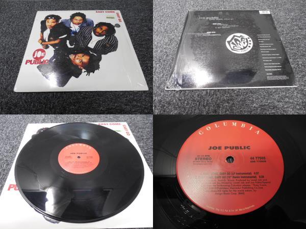 JOE PUBLIC / EASY COME EASY GO (US盤) 　 　 LP盤・44 77505_画像1