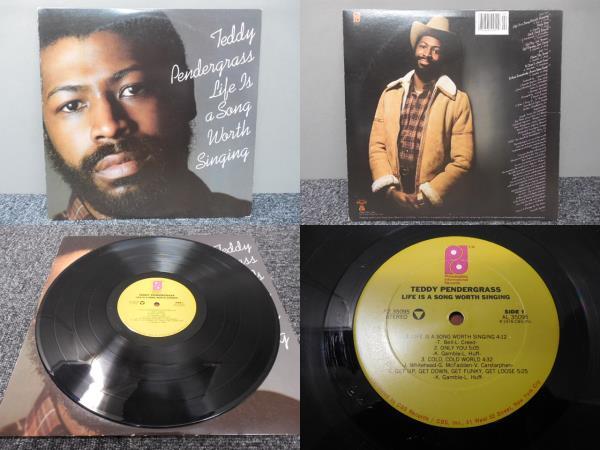 TEDDY PENDERGRASS / LIFE IS A SONG WORTH SINGING (US盤) 　 　 LP盤・BL 35095_画像1