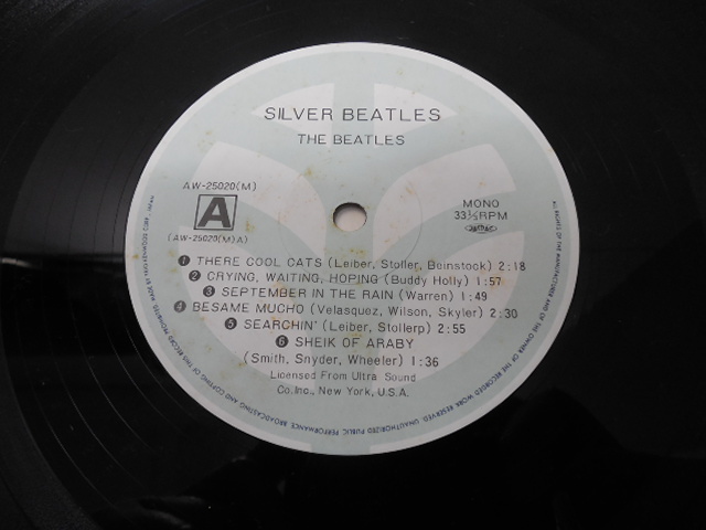 THE BEATLES・ザ・ビートルズ / SILVER BEATLES 1962 SELECTIONS (国内盤) 　 　 LP盤・AW-25020 M_画像6