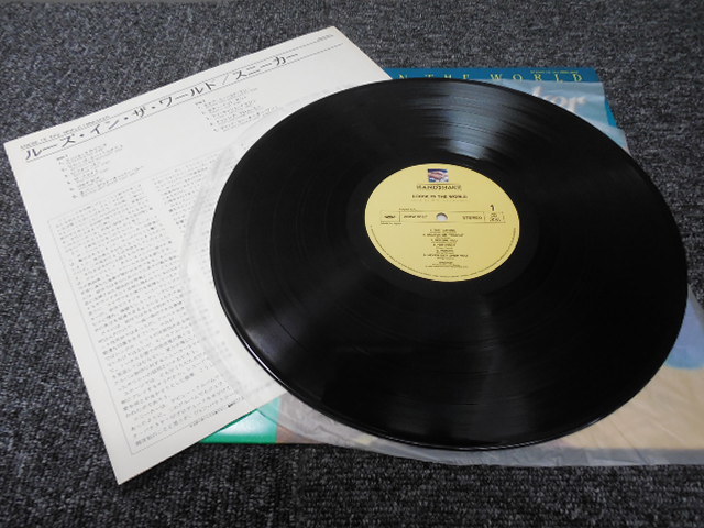 SNEAKER・スニーカー / LOOSE IN THE WORLD (帯あり・国内盤)     LP盤・28MW 0027の画像4
