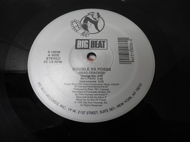 DOUBLE XX POSSE / HEAD CRACKER (US盤) 　 　 LP盤・0-10036_画像6