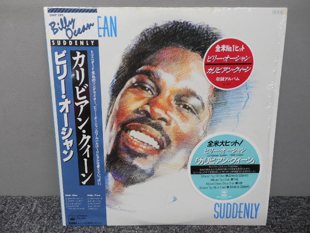 BILLY OCEAN・ビリー・オーシャン / SUDDENLY (帯あり・国内盤) 　 　 LP盤・28AP 2911_画像2