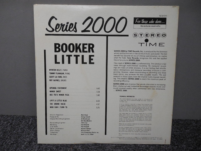 BOOKER LITTLE・ブッカー・リトル (帯あり・国内盤) 　 　 LP盤・ULS-6093-BT_画像4