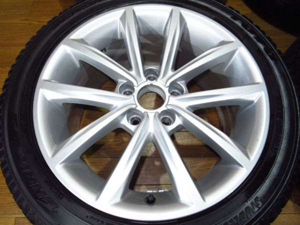 アウディTT（8J）後期純正 8.5J-17 off+50 pcd112/5H トーヨー GARIT G5 245/45R17 17インチアルミホイール+スタッドレスタイヤ付き４本_画像4