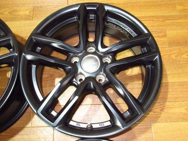 EUROTECH GAYA5 6.5J-16 off+44 pcd108/5H 65.1mmハブ径 １６インチアルミホイールのみ４本 プジョー308/508/シトロエンC4ピカソ_画像3