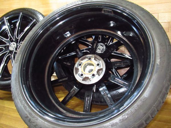 LEXANI CSS-15 9J-22 off+15 pcd108/5H コンチネンタル 265/35ZR22(265/35R22)22インチアルミホイール+タイヤ4本 ランドローバー？ボルボ？_画像8