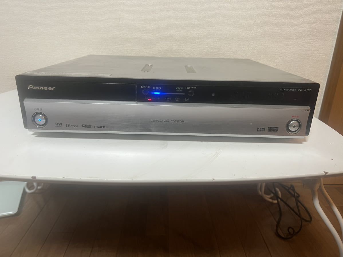 Pioneer　DVDレコーダー　DVR-DT90_画像1