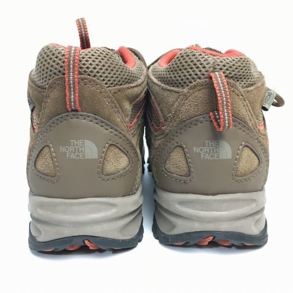 サイズ20.5cm /THE NORTH FACE ノースフェイス　登山　トレッキングシューズ　茶×オレンジ 子供　キッズ　管NO.A28_画像7