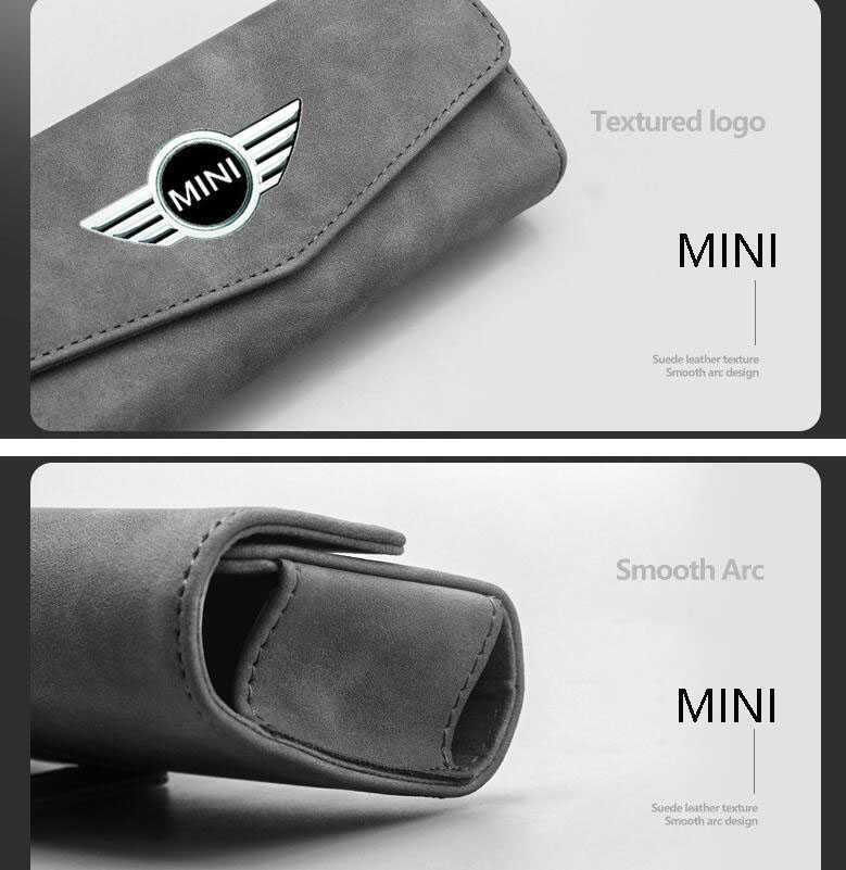 BMW MINI ミニ 車載 メガネ ホルダー ボックス サングラス 収納 ケース メガネボックス メガネケース サングラスホルダー 取付簡単 4色選択_画像8