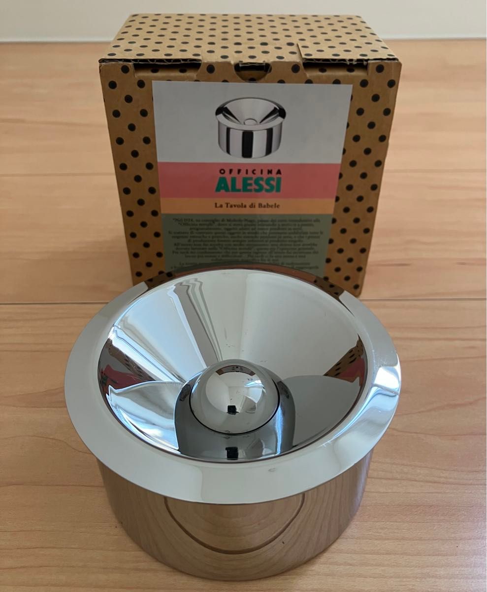 ALESSI ステンレス 灰皿 アレッシィ BAUHAUSバウハウス ASHTRAY ALESSI ステンレス 灰皿 アレッシィ BAUHAUSバウハウス ASHTRAY