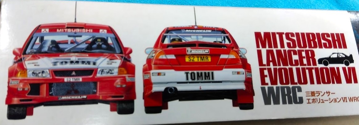  TAMIYA タミヤ 1/24 スポーツカーシリーズ No.220 三菱 ランサー エボリューション VI WRC プラモデル 24220 レア！_画像7