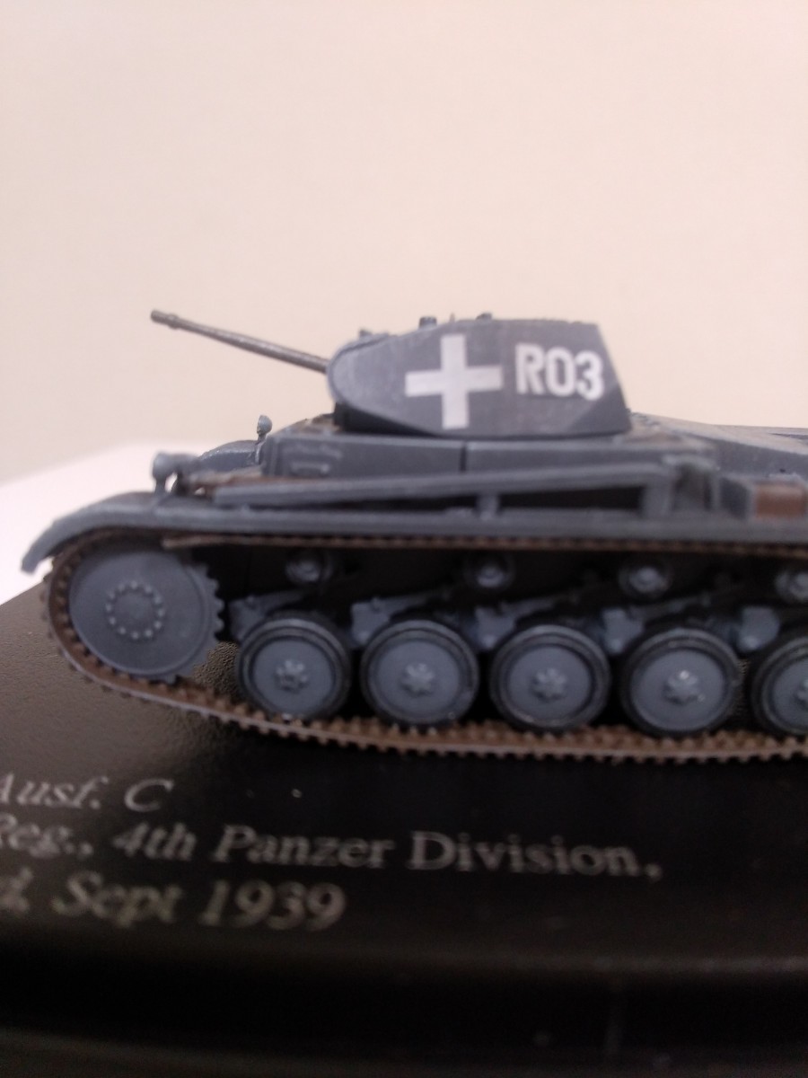 ホビーマスター1/72「PanzerⅡAusf.C」(第4装甲師団、第35戦車連隊、ワルシャワ、1939年)(HG4601)_画像7