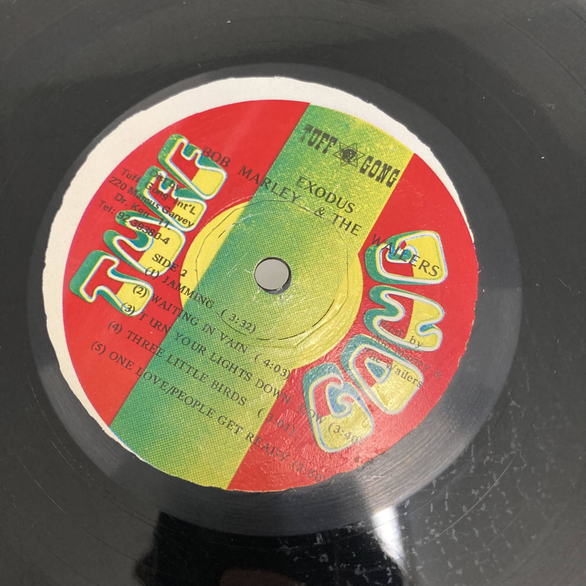Bob Marley & The Wailers Exodus ボブマーリー LP レコードの画像6