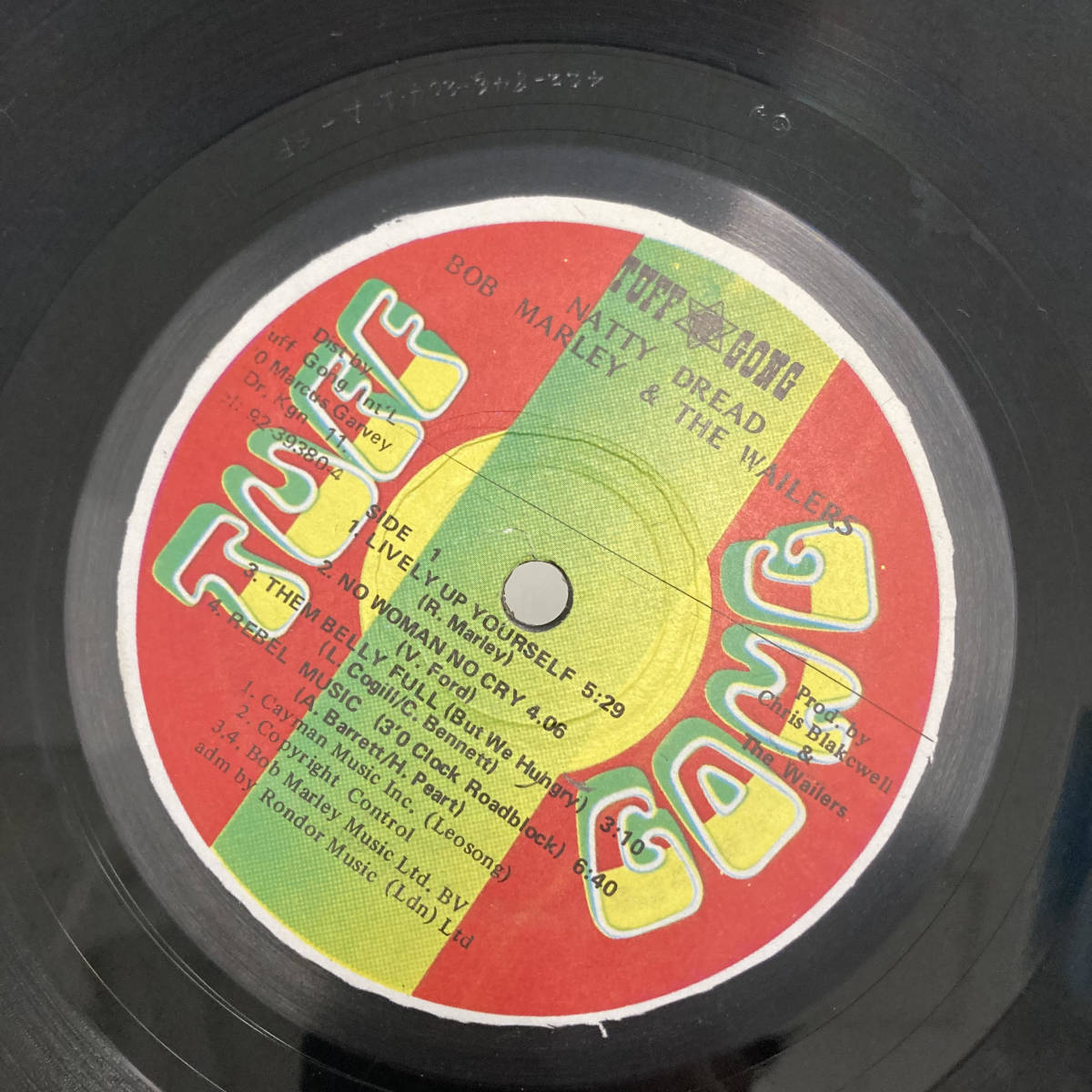 Bob Marley & The Wailers Natty Dread LP レコード ボブマーリー_画像4