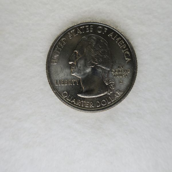【送料６３円】 アメリカ 記念硬貨 ５０州プログラム サウスカロライナ州 ２５セント硬貨 ２０００年の画像2