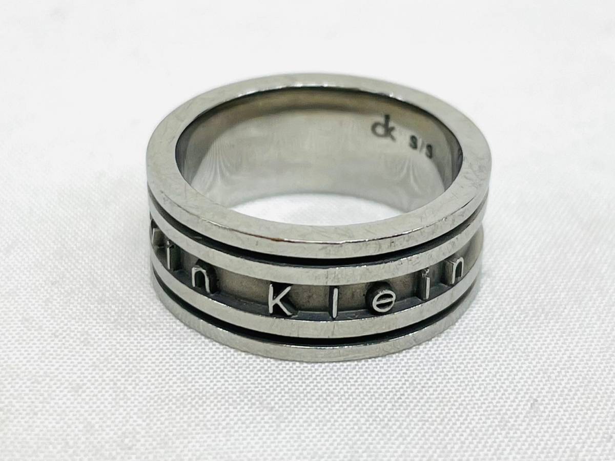 H623*0.5　CK　Calvin Klein　カルバンクライン　S/S　リング　指輪　9号サイズ　アクセサリー　_画像3