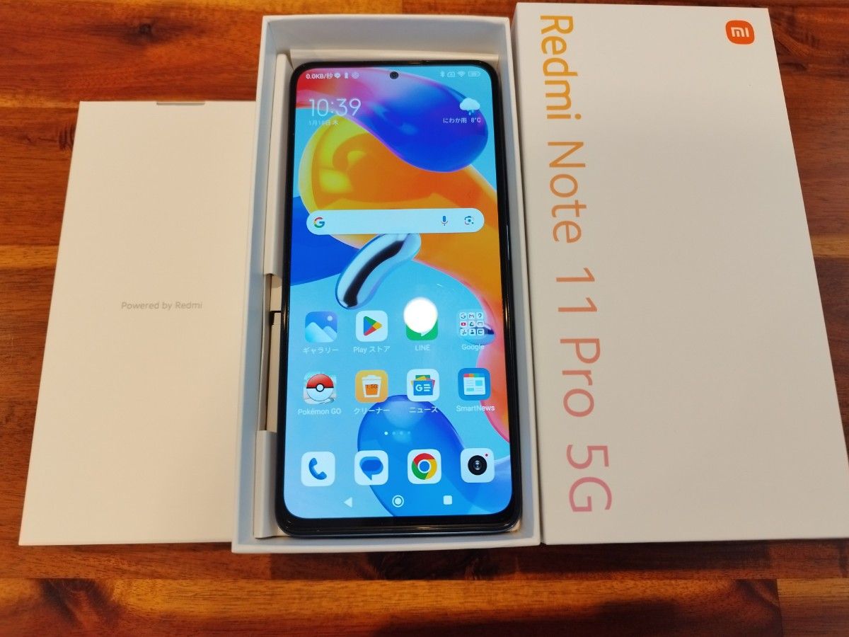 極美品 シャオミ SIMフリー Redmi Note 11 Pro 5G 6GB+128GB 極美品 シャオミ SIMフリー Redmi Note 11 Pro 5G 6GB+128GB