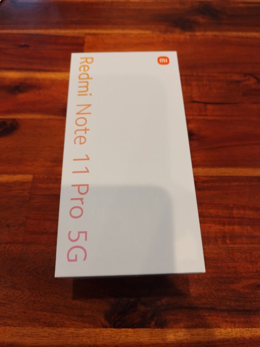 極美品　シャオミ SIMフリー Redmi Note 11 Pro 5G 6GB+128GB アトランティックブルー Xiaomi