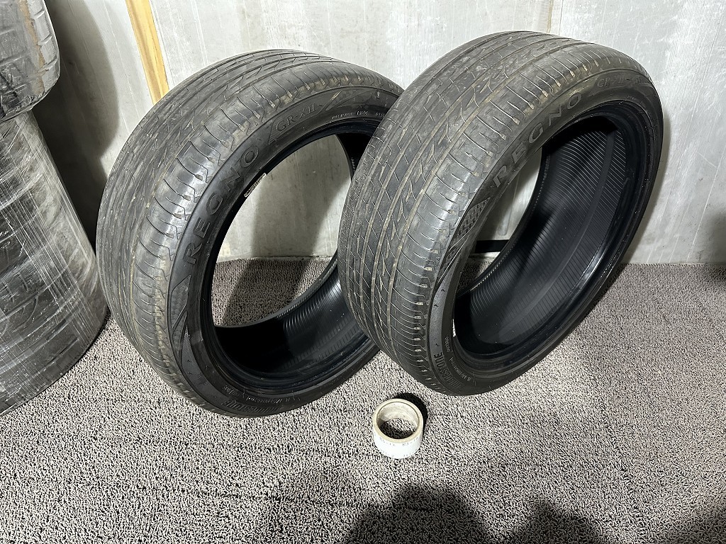 225/45R18 95W 2本 BRIDGESTONE REGNO GR-X2【中古/埼玉より発送】_画像1