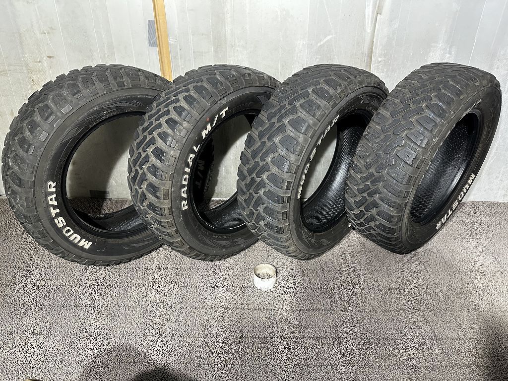 225/65R17 102T 4本 MUDSTAR RADIAL M/T【中古/埼玉より発送】_画像1