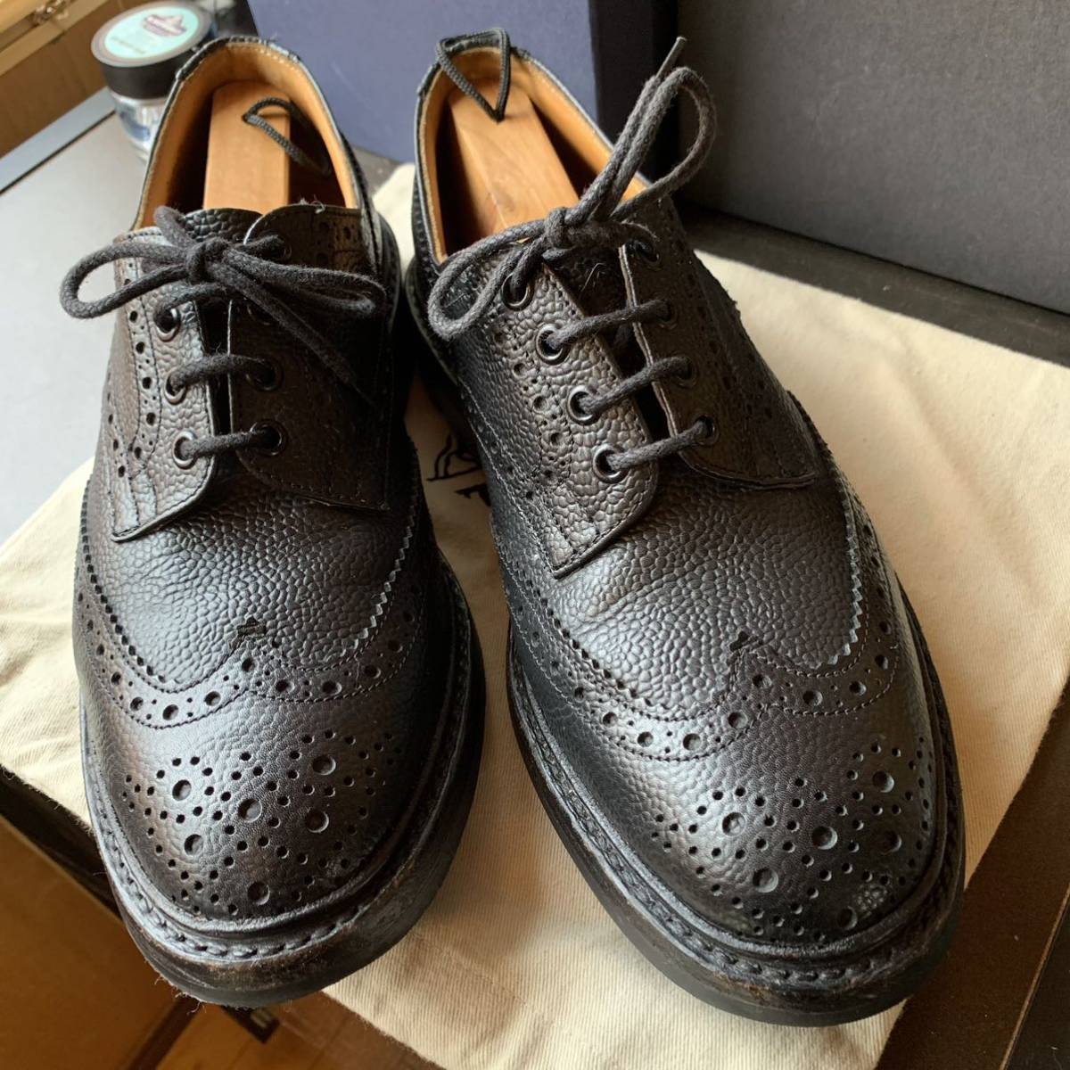 Tricker's トリッカーズ シボ革 Made In England 英国靴 Tricker's トリッカーズ シボ革 Made In England 英国靴
