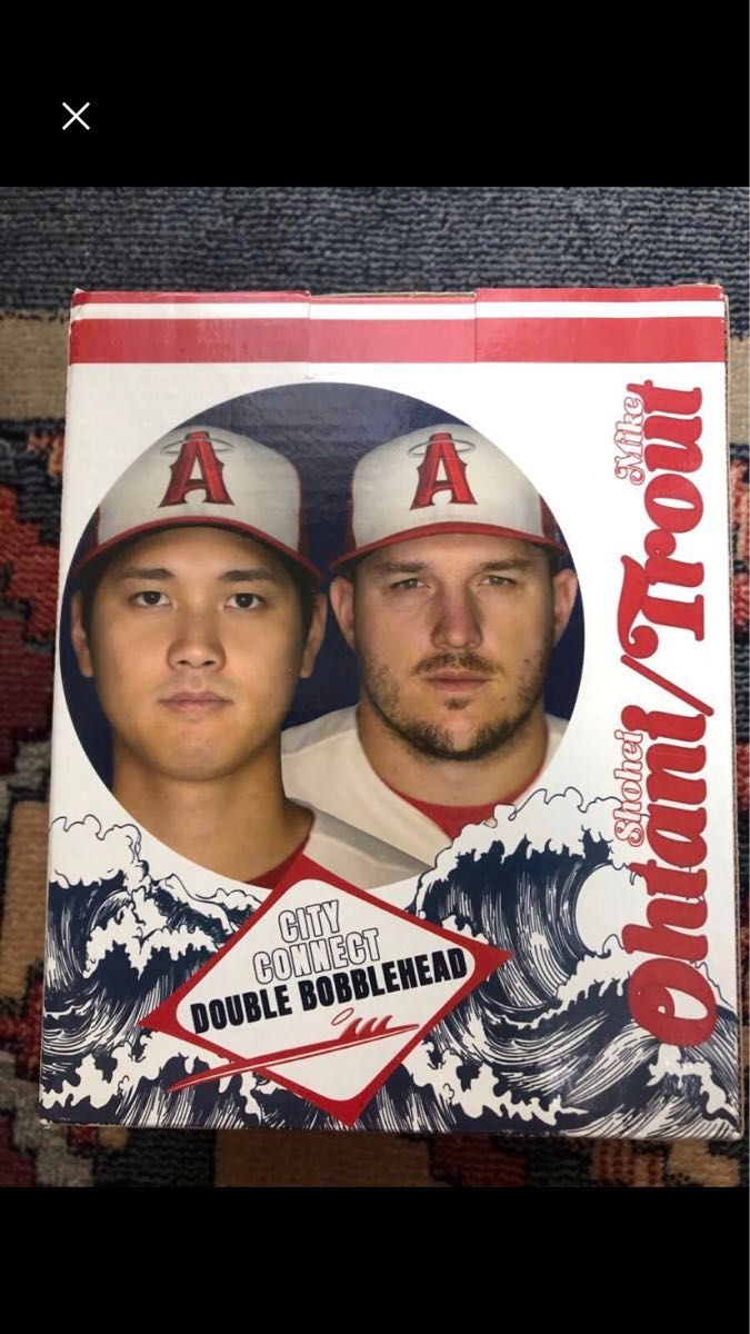 MVP 大谷翔平　ボブルヘッド　メジャーリーグ  MLB マイクトラウト　レア　 フィギュア　 首振り人形　 アメリカ