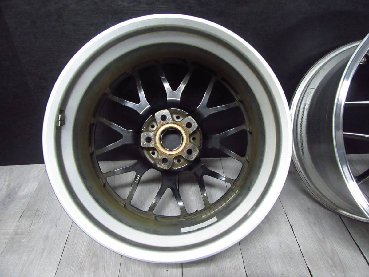 希少 ホンダ NSX で使用 BBS RS-GT 18 19インチ 美品 NA1 NA2 S2000 AP1 AP2 MR-2 アルテッツァ クラウン レクサスIS FD3S RX-7_画像9