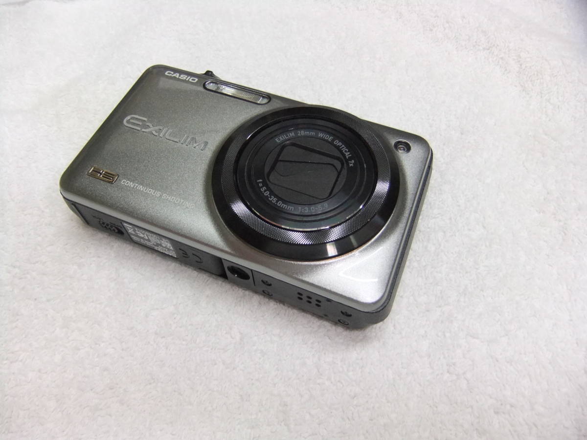 カシオ CASIO EXILIM EX-ZR10 1210万画素 光学7倍ズーム 動作未確認 ジャンク 送料350円_画像7