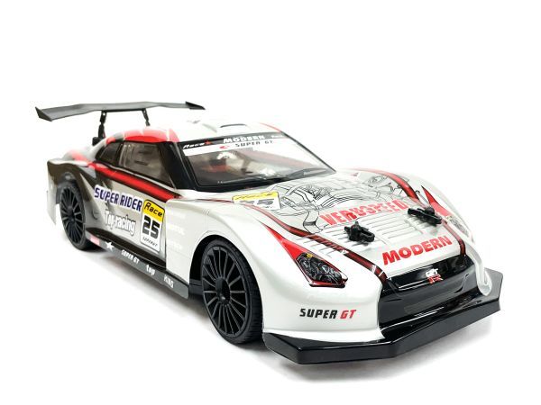 [ has painted final product full set highest speed 30km/h] 2.4GHz 1/14 drift radio-controller R35 GTR type silver [ super-discount! Japan nationwide free shipping!]