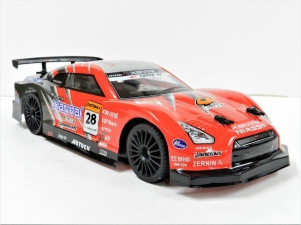 [ has painted final product full set highest speed 30km/h]2.4GHz 1/14 drift radio-controller R35 GTR type black red [ super-discount! Japan nationwide free shipping!]