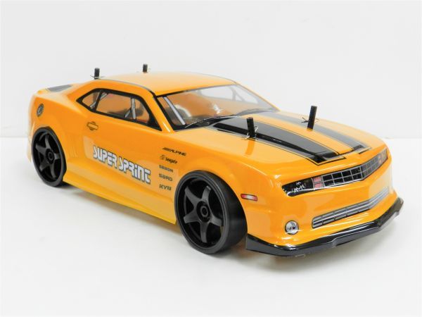  super-discount * has painted final product * full set . Japan nationwide free shipping turbo with function * 2.4GHz 1/10 drift radio controlled car Chevrolet Camaro type 