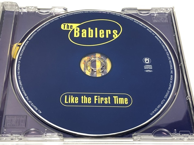1998年フォーライフ見本品CDザ・バブラーズ「ライク・ザ・ファーストタイム」美品The Bablers/Like the FirstTime_画像2