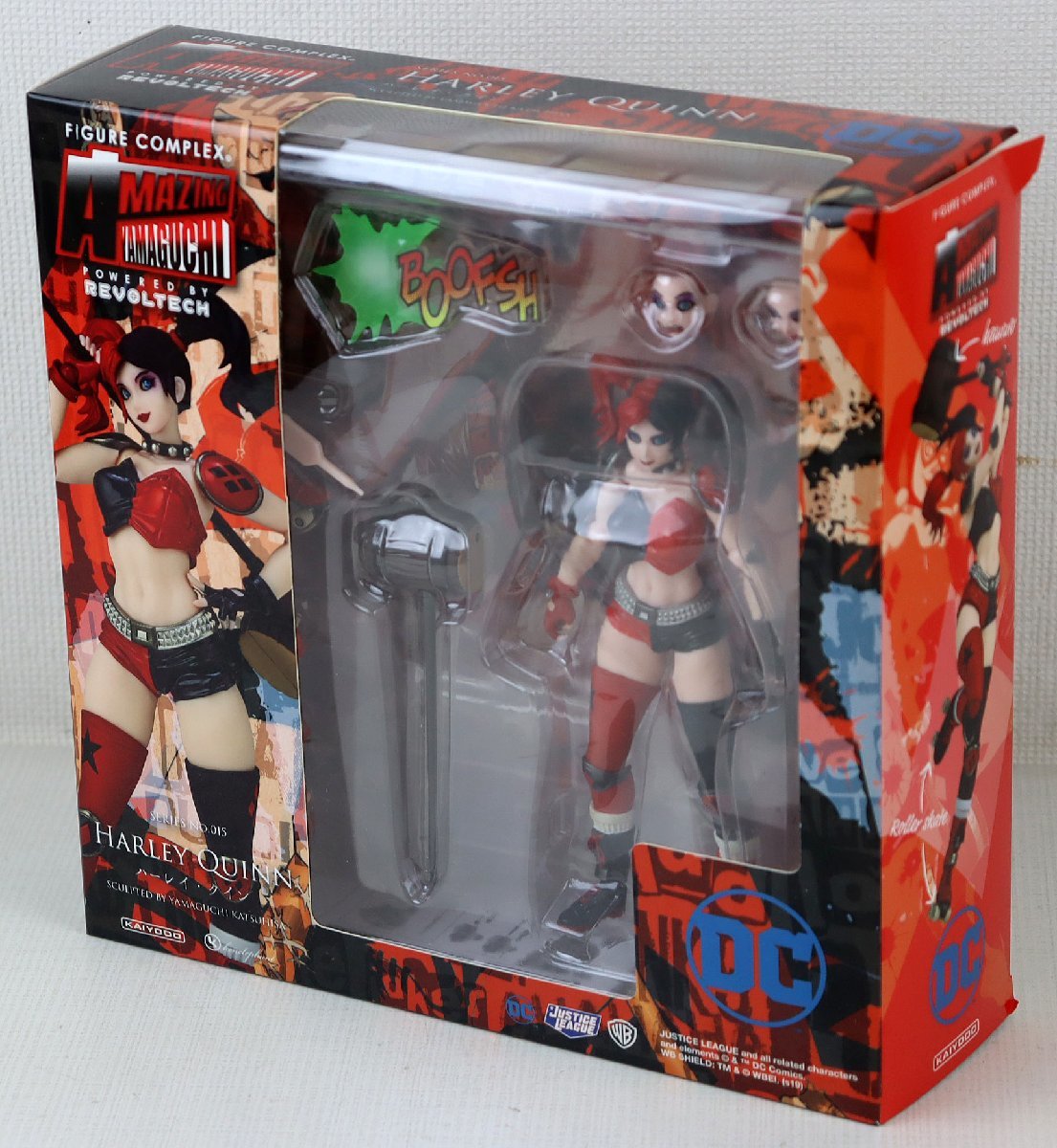 S★中古品★フィギュア 『アメイジング・ヤマグチ 015 HARLEY QUINN/ハーレイ・クイン』 海洋堂/ケンエレファント FIGURE COMPLEX_画像1