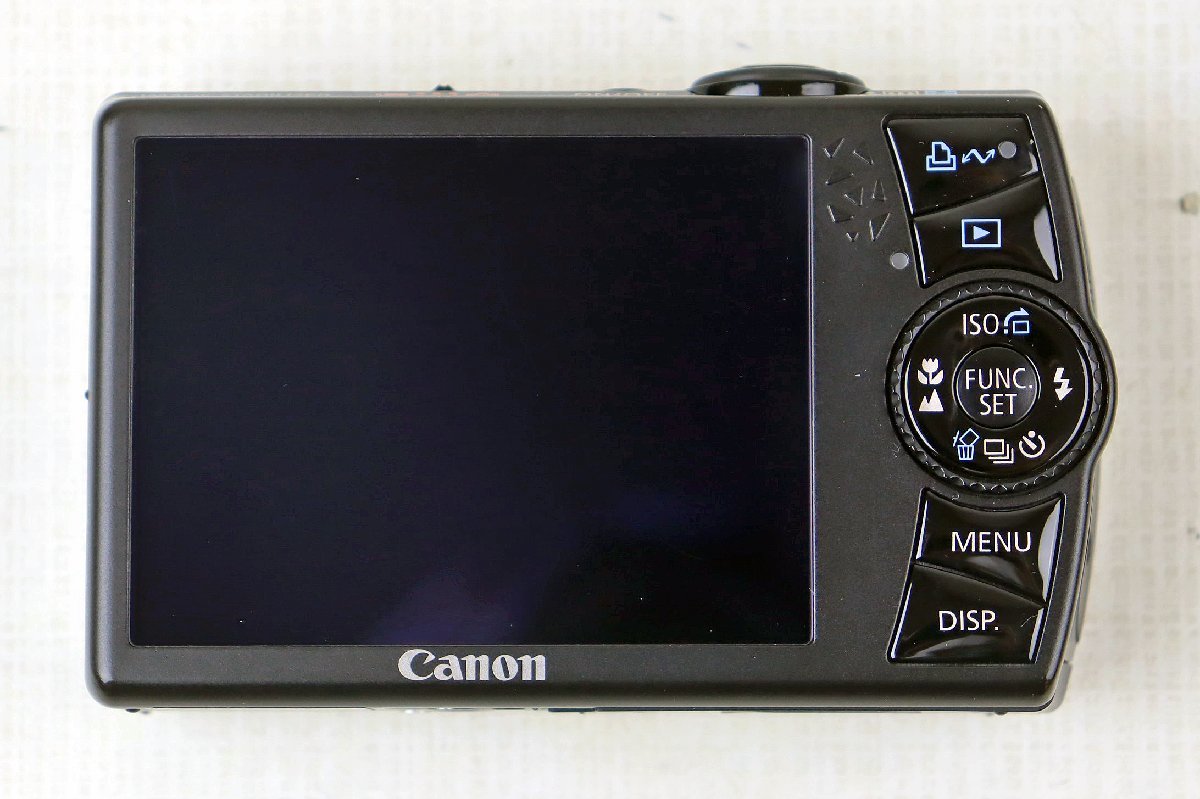 S★ジャンク品★コンパクトデジタルカメラ 『IXY DIGITAL 920 IS シルバー』 Canon/キヤノン 発売:2008年 メモリーカードなし_画像3
