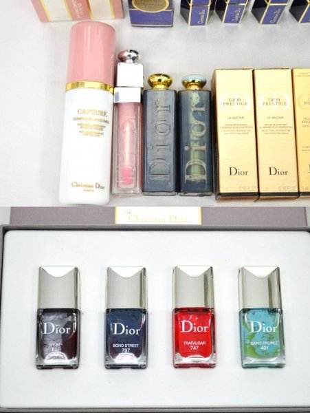 KM530●現状品まとめて●Christian Dior ディオール　コスメ化粧品　色々セット　化粧水・美容液・クリーム・口紅 etc..　中古品_画像5