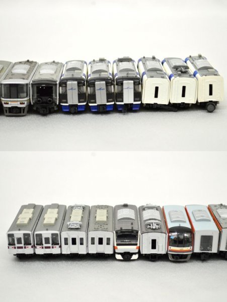KM530●現状品まとめて!!●Bトレインショーティー　組立品　車両バラ 68個セット　鉄道模型　ジャンク_画像9
