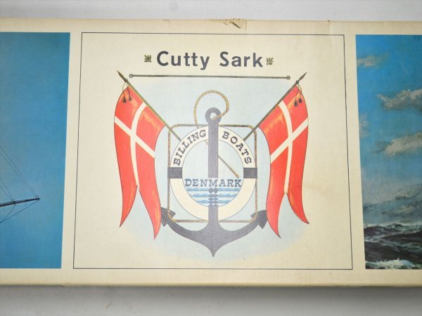 KM527●現状品●billing boats Cutty-Sark ビリングボード カティサーク　木製帆船模型　組立キット　ジャンク扱い_画像9