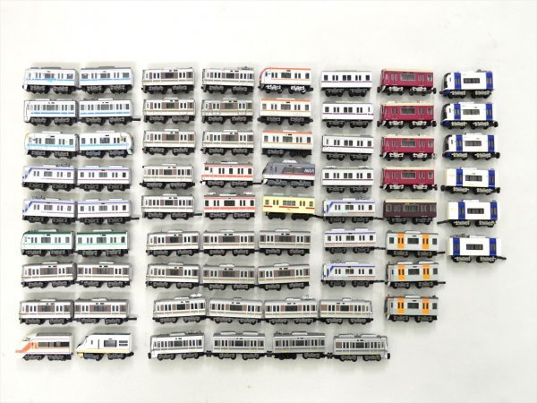 KM530●現状品まとめて!!●Bトレインショーティー　組立品　車両バラ 68個セット　鉄道模型　ジャンク_画像1