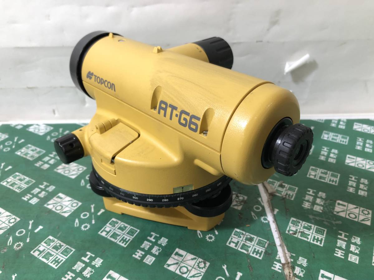 中古品 測量工具 ★TOPCON オートレベル AT-G6 測量 計測 ITXJBU93CW98_画像4