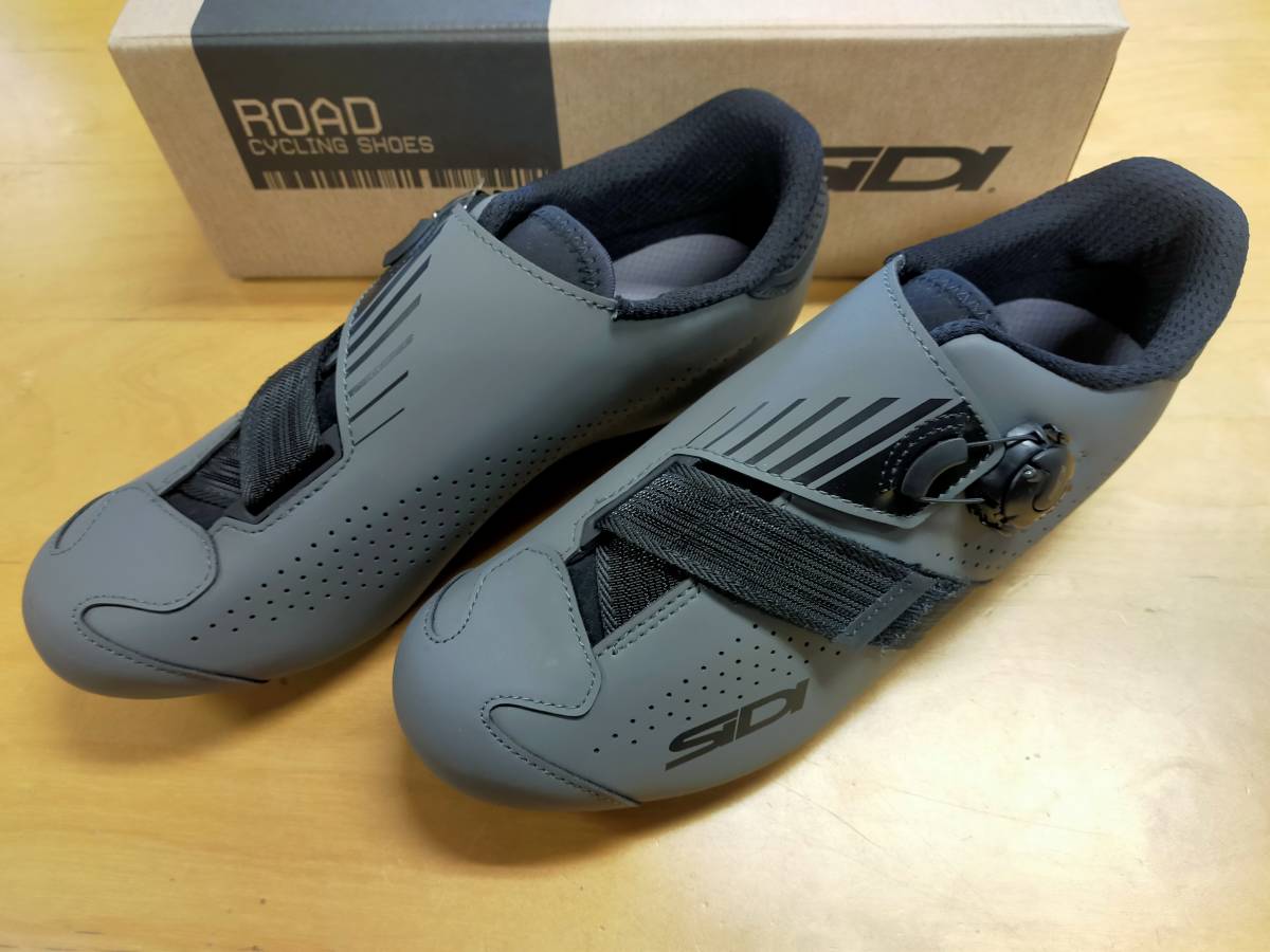 サイズ42　SIDI　PRIMA　ANTHRACITE／BLACK　ロード用　シディー