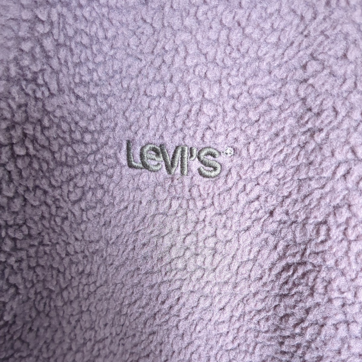 タグ付き商品 リーバイスA3318-0000 Mサイズ ボアフリースジャケット ボルドー/ブラウン FLEECE JACKET メンズ LEVI'S_画像3