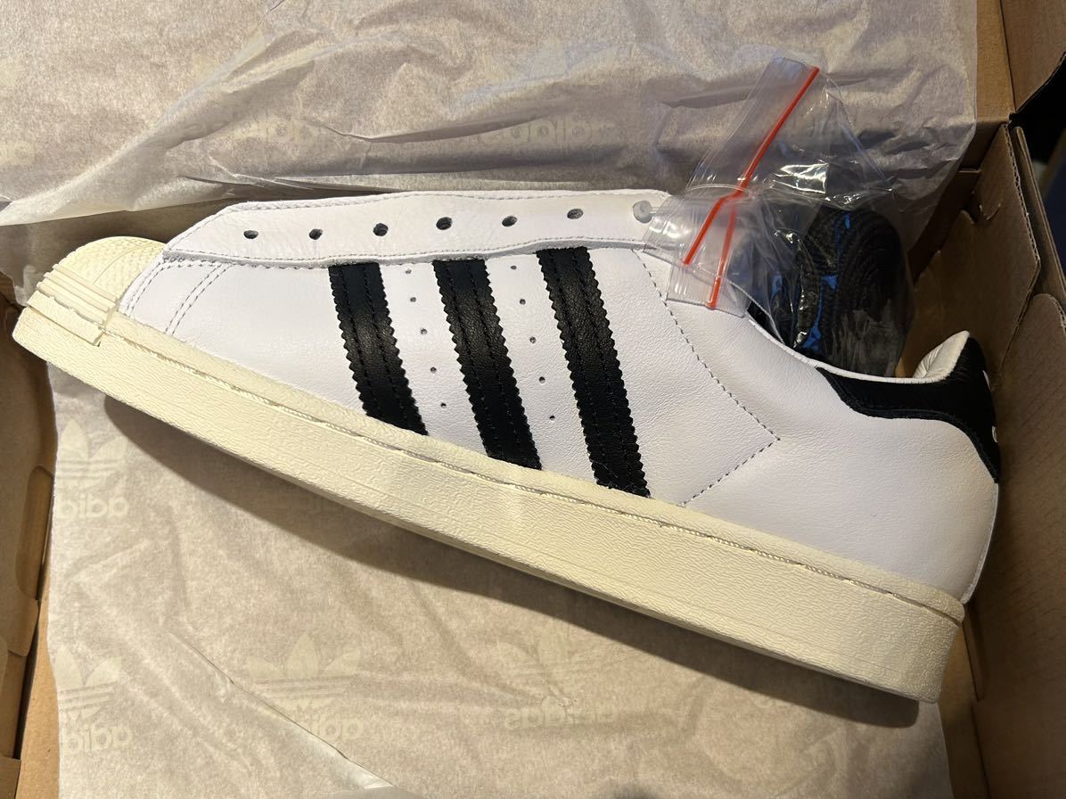 23.5 アディダス オリジナルス adidas Originals スーパースター レースレス スリッポン スニーカーSUPERSTAR LACELESS ホワイト 白 FV3017_画像8