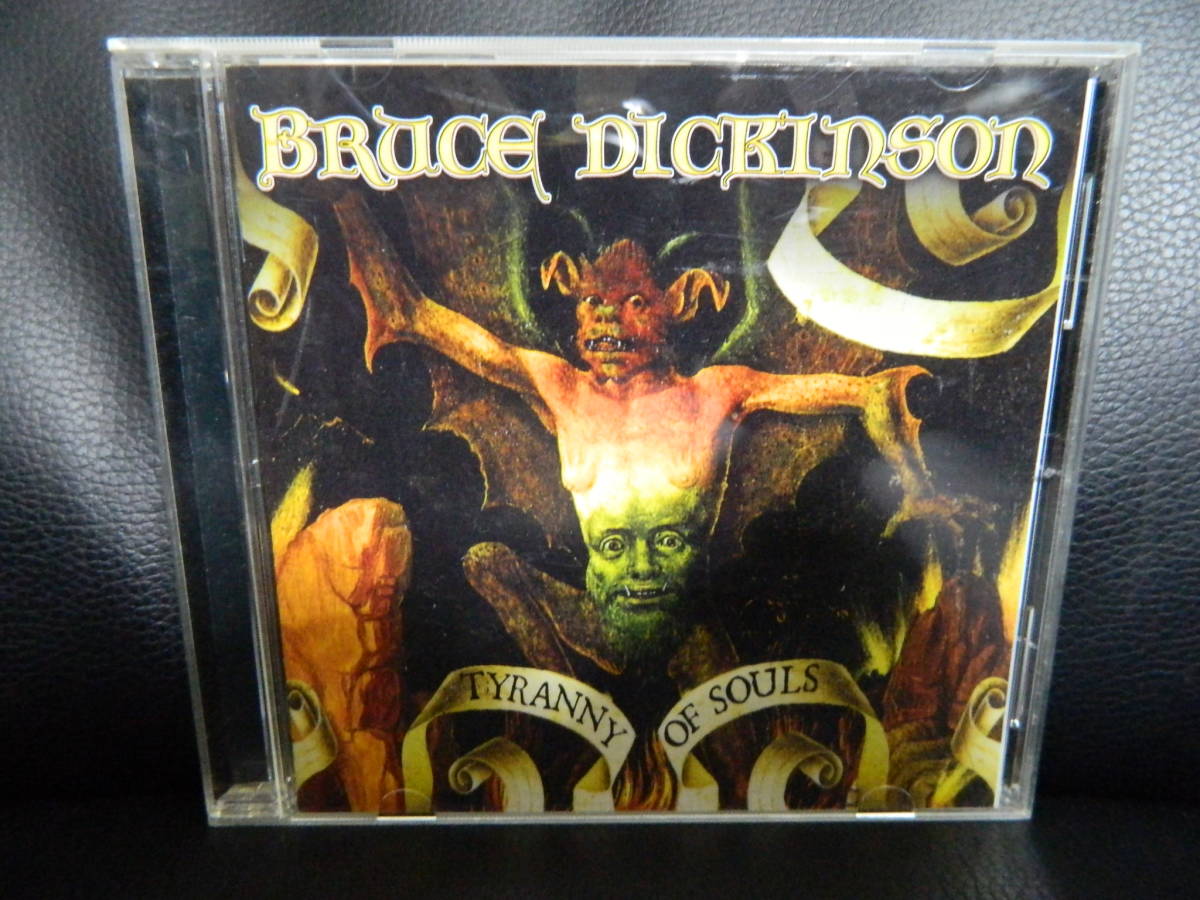 (28)　 BRUCE DICKINSON　　/　 Tyranny Of Souls　　　 日本盤　 　 ジャケ、日本語解説 経年の汚れあり_画像1