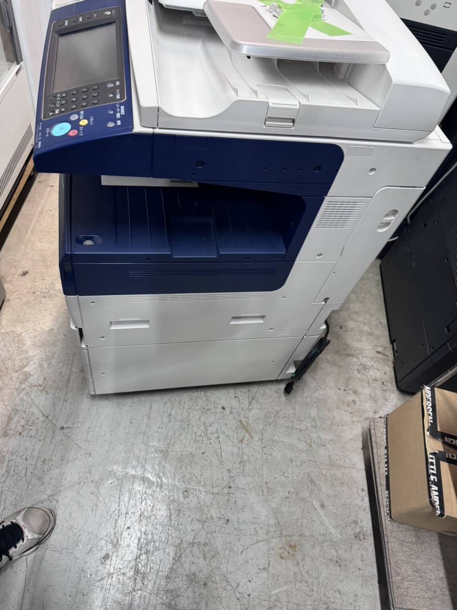 FUJI XEROX カラー複合機 DocuCentre-V C2275 通電確認済み コピー機 4段 A3 富士ゼロックス ☆ (引き取り限定)_画像5