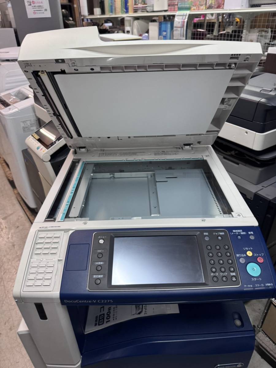 FUJI XEROX カラー複合機 DocuCentre-V C2275 通電確認済み コピー機 4段 A3 富士ゼロックス ☆ (引き取り限定)_画像3